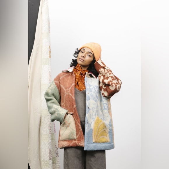 New🌟CARLEEN 
ARDMORE MIXED BLANKET
JACKET - Picture 4 of 14